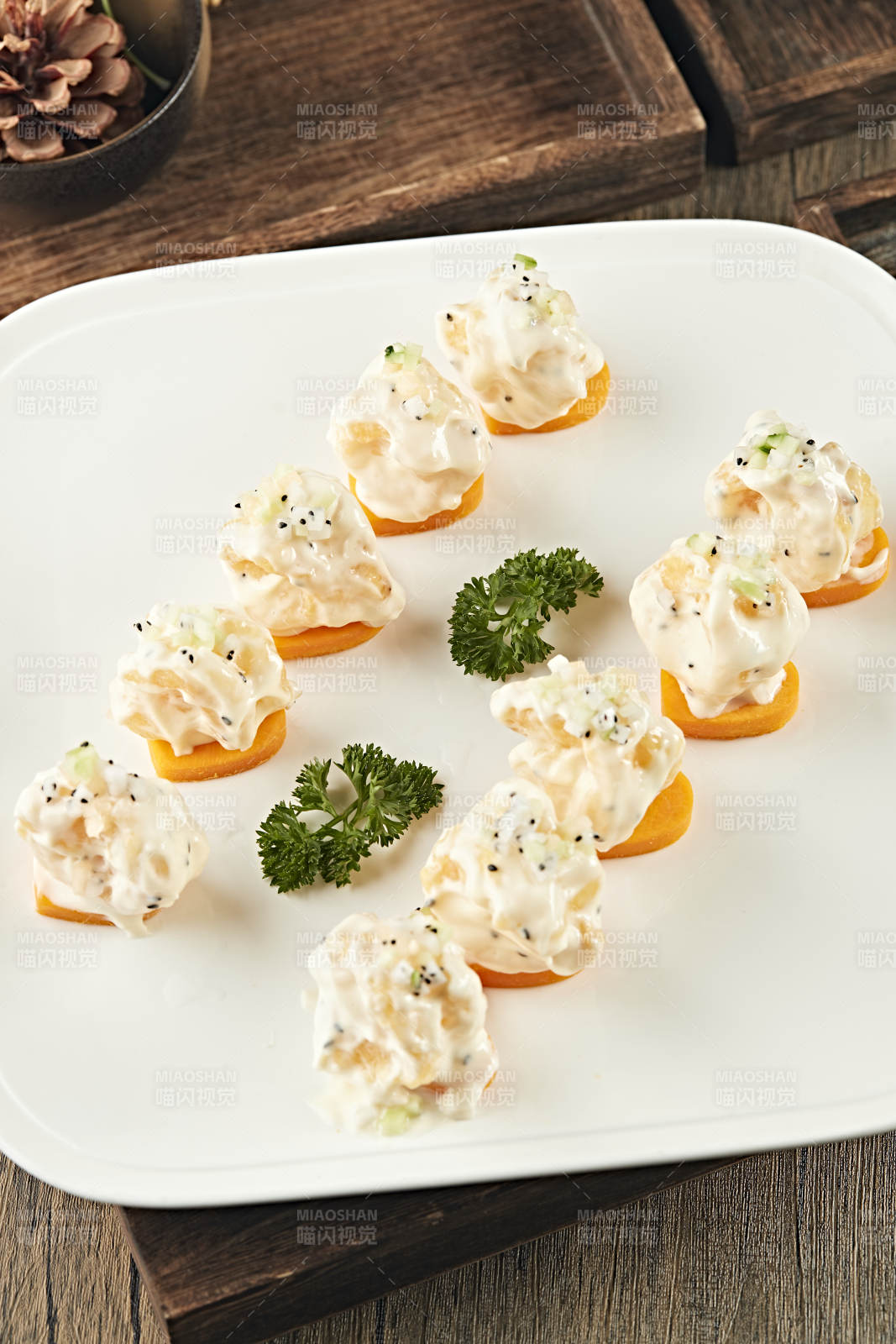 新派川菜芝士大蝦球