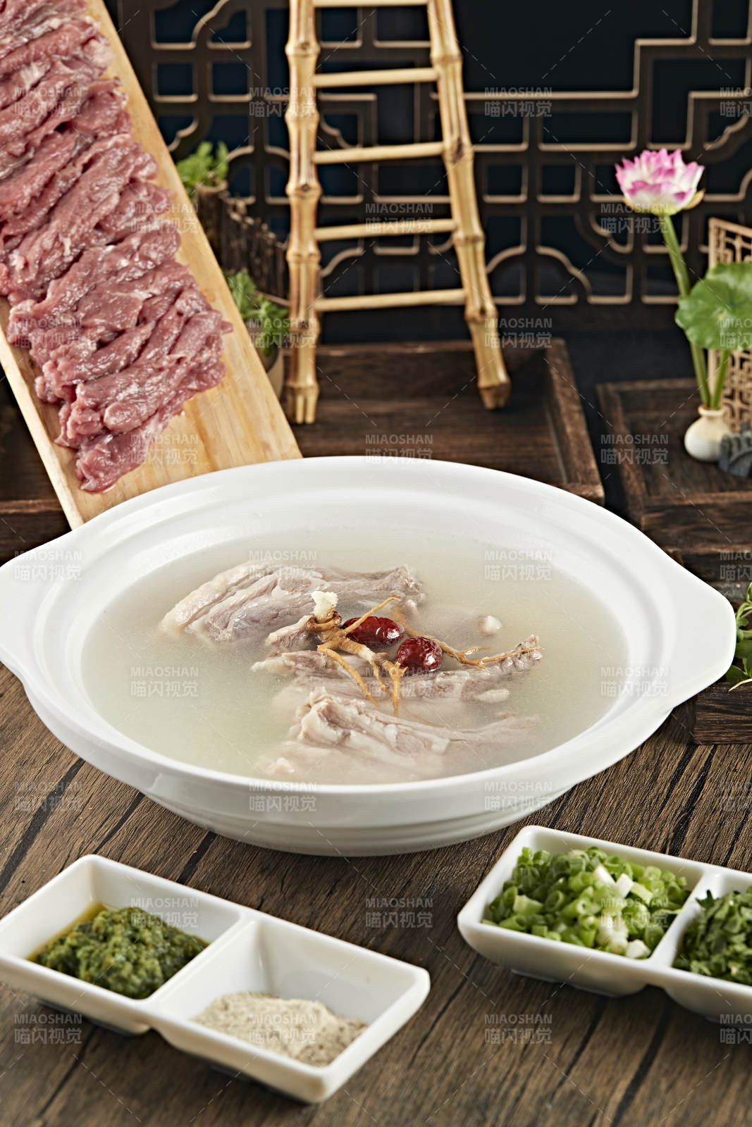 養生砂鍋羊排枸杞黨參湯