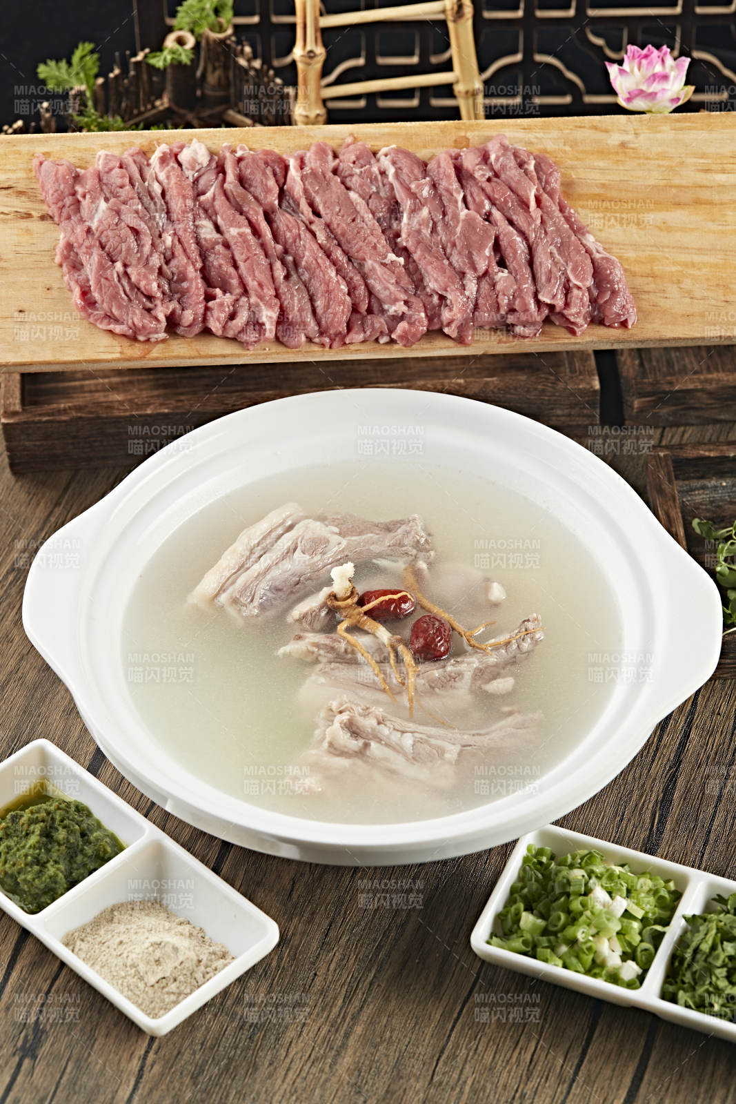 養生砂鍋羊排枸杞黨參湯