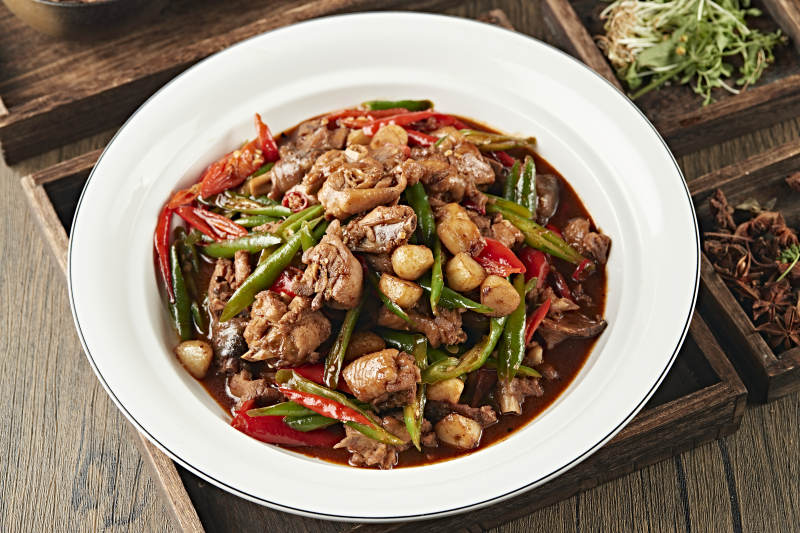 地方特色临沂炒鸡