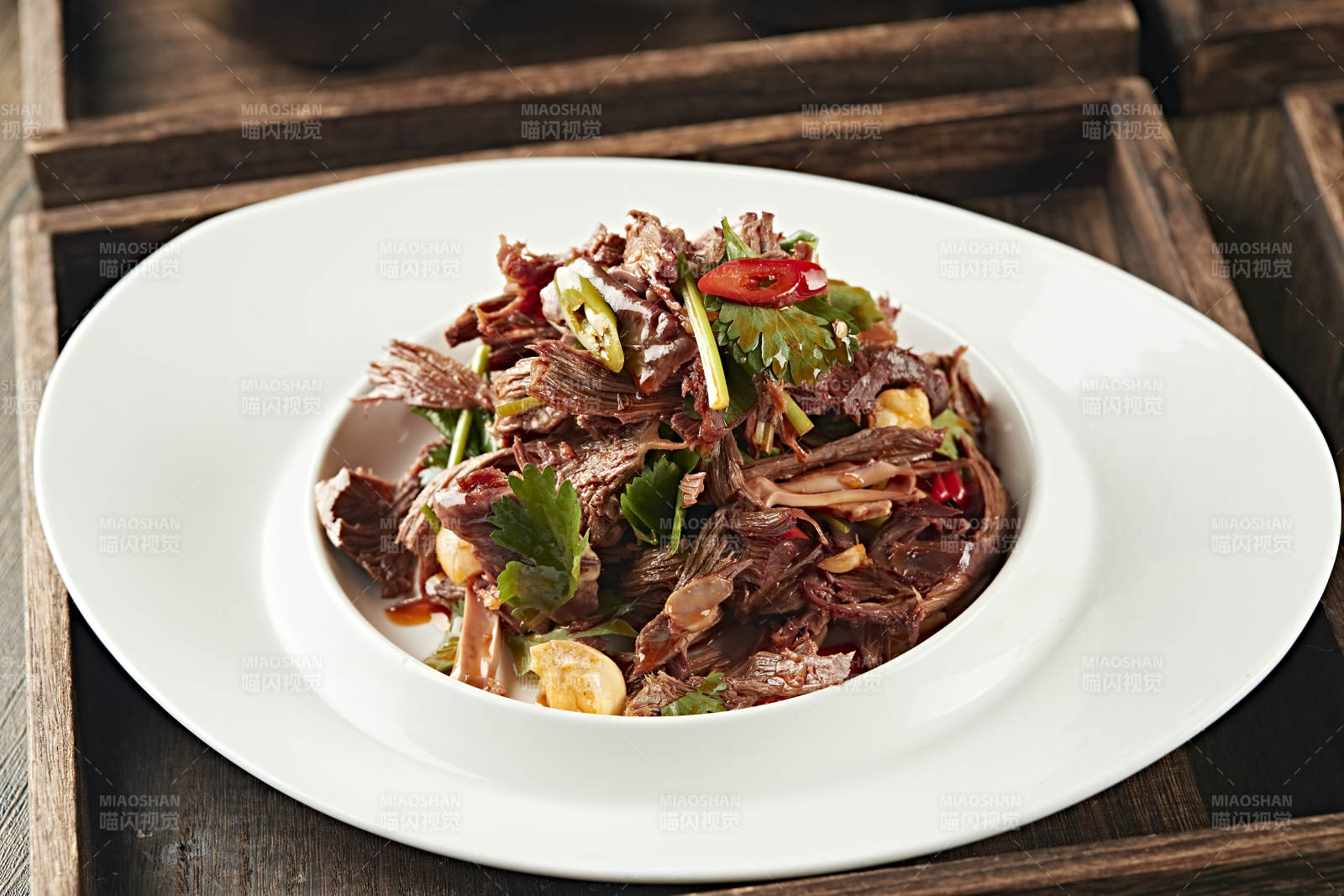 美味凉菜手撕驴肉