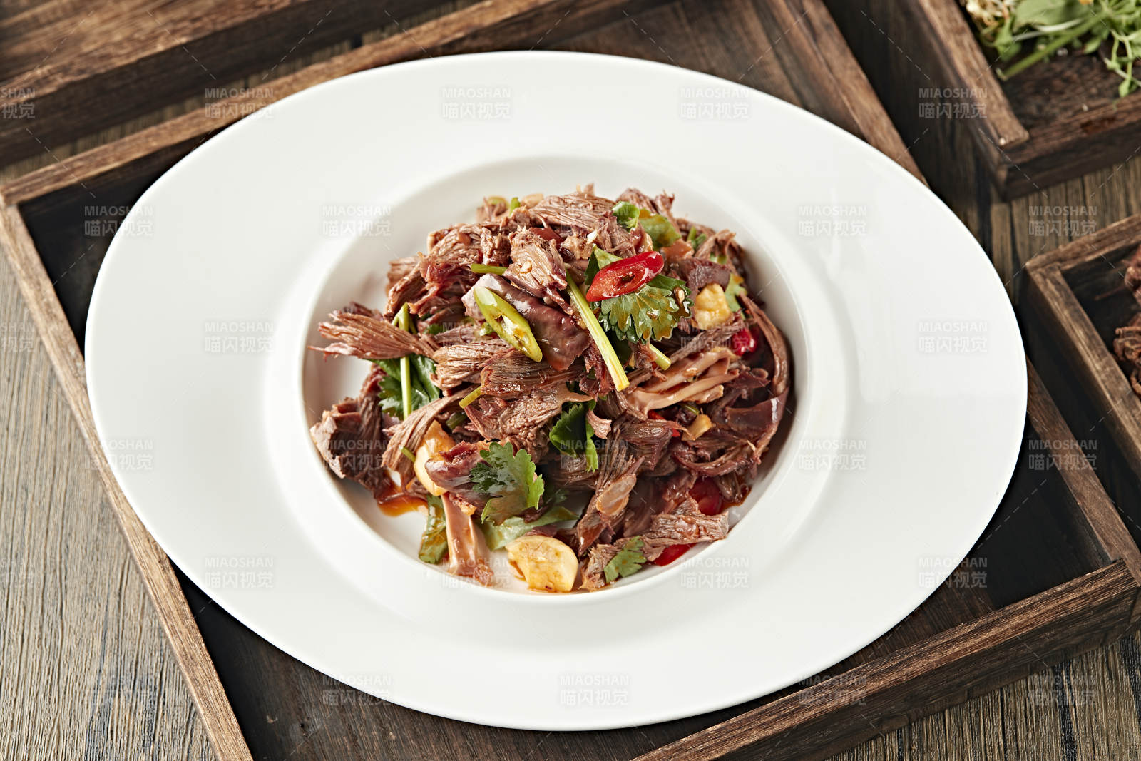 美味凉菜手撕驴肉