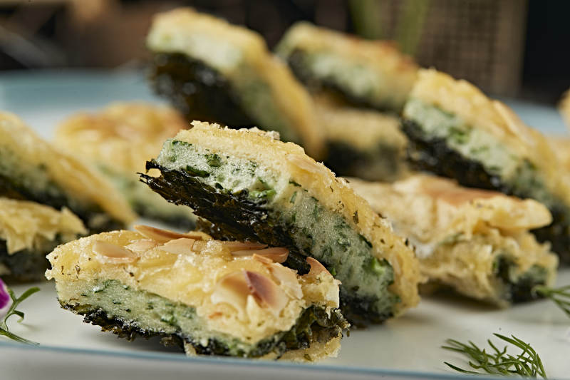 海苔紫菜蕨菜杏仁饼