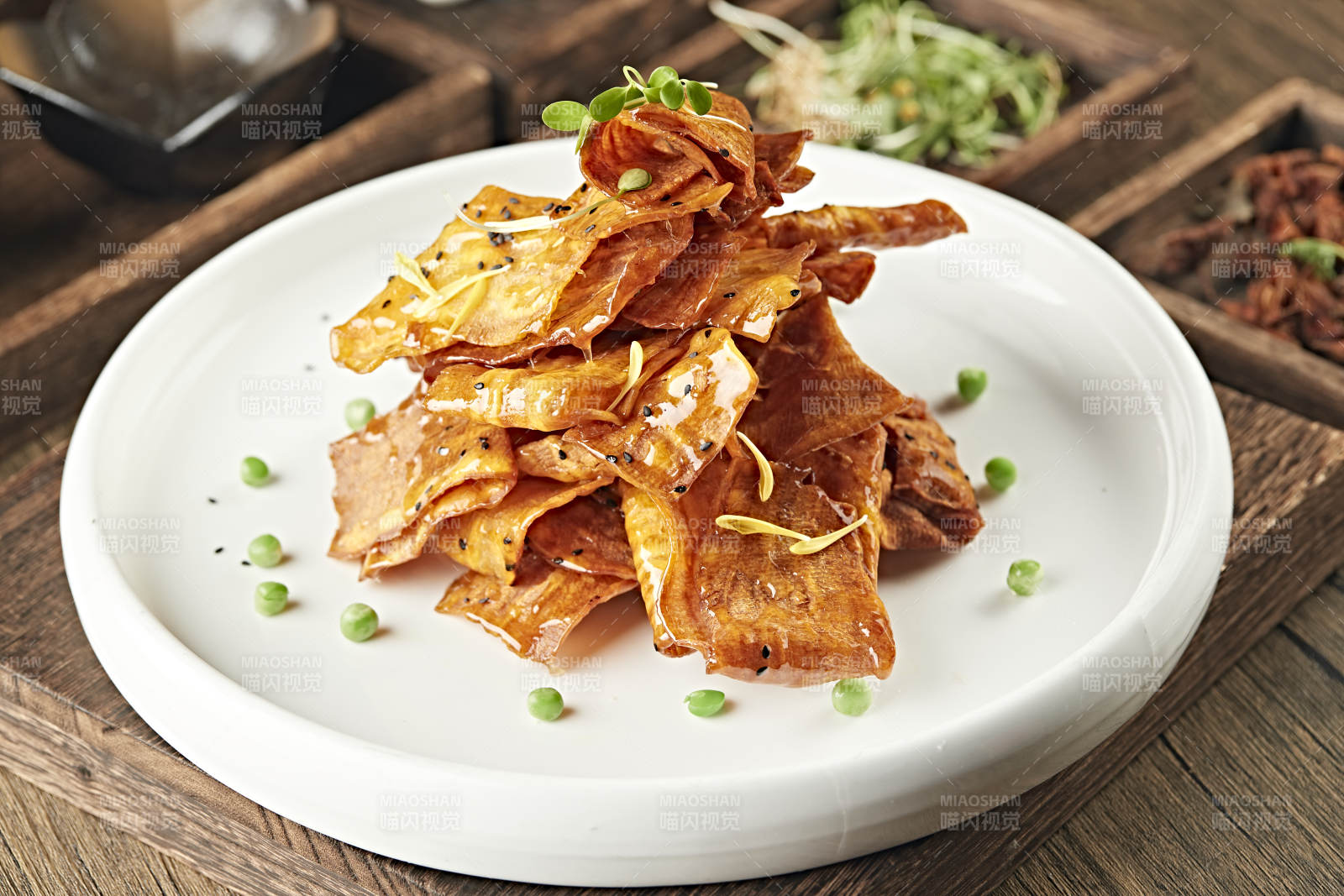 油炸拔絲紅薯片