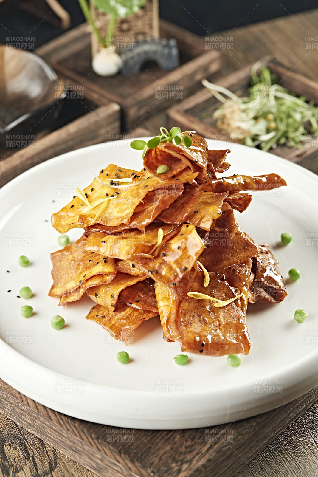 油炸拔絲紅薯片