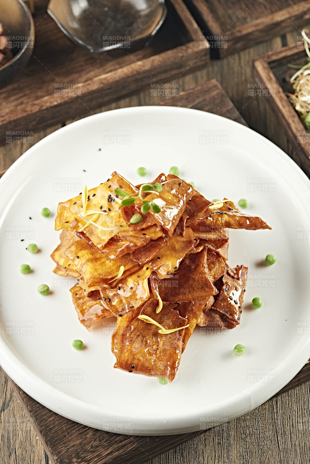 油炸拔絲紅薯片