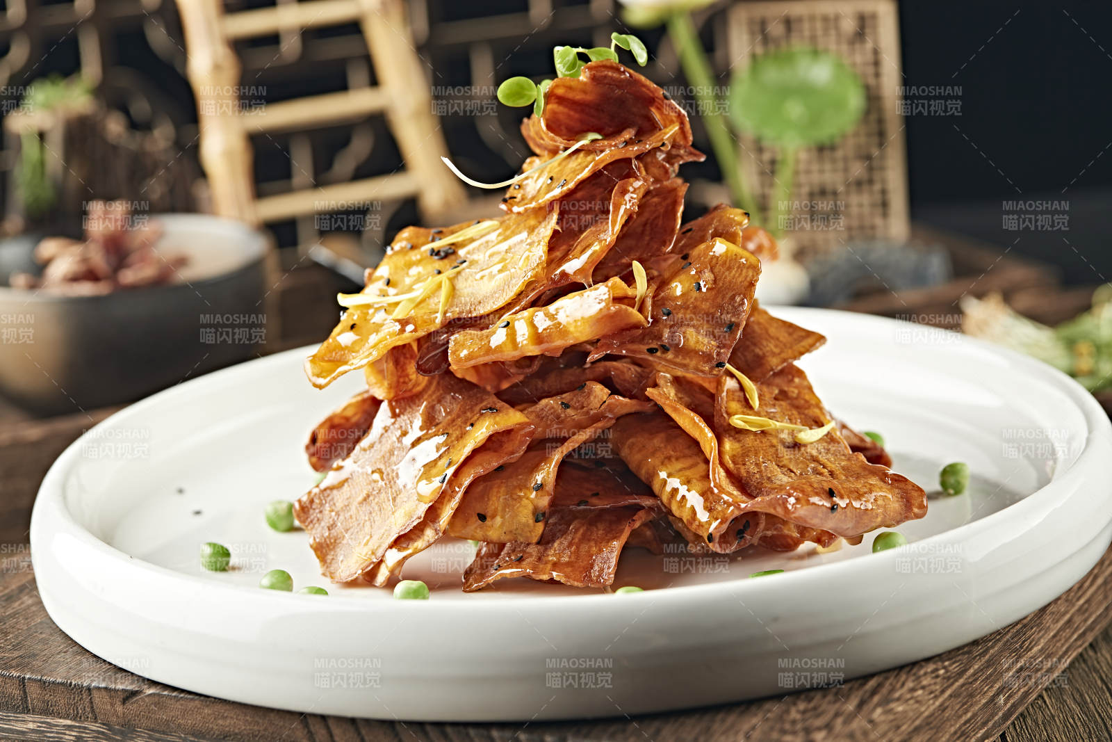 油炸拔絲紅薯片