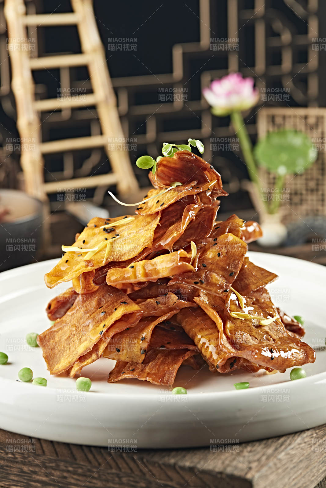 油炸拔絲紅薯片