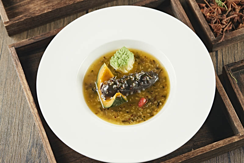 薏米捞汁炖梅花参