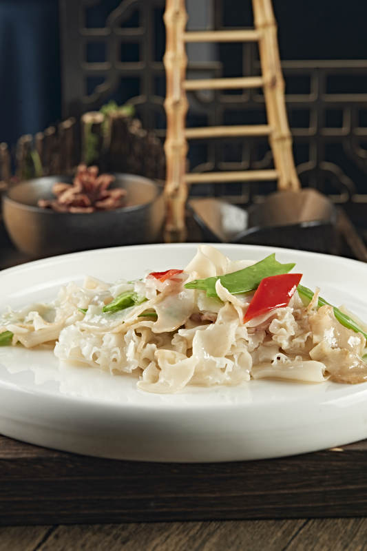 彩椒蜜豆爆螺片