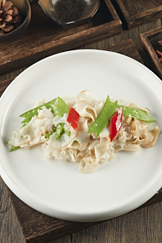 彩椒蜜豆爆螺片