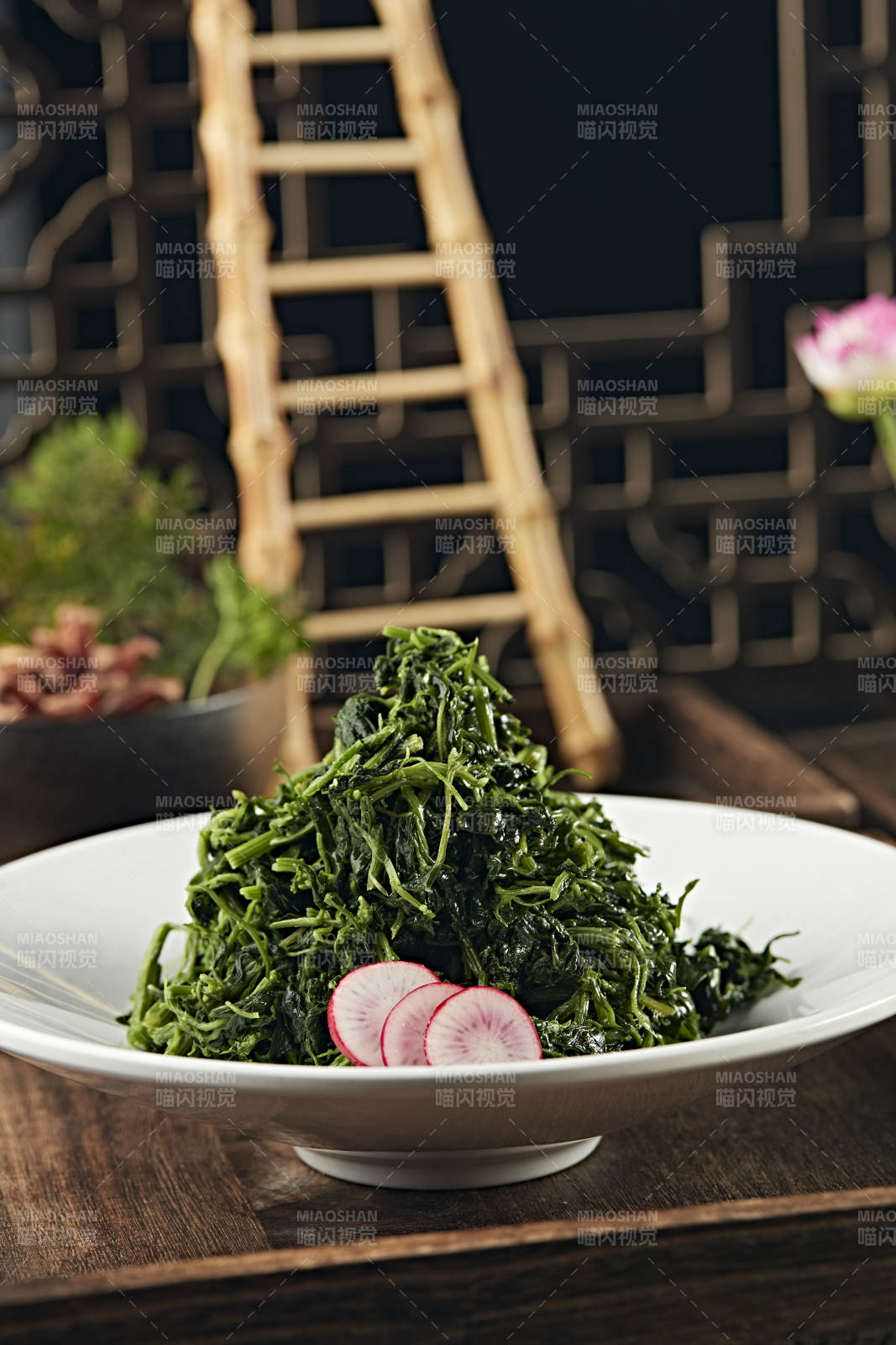 涼拌野生健康野生蕨菜