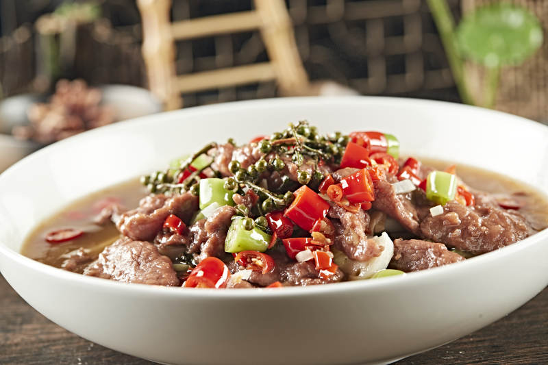 椒麻水煮牛肉