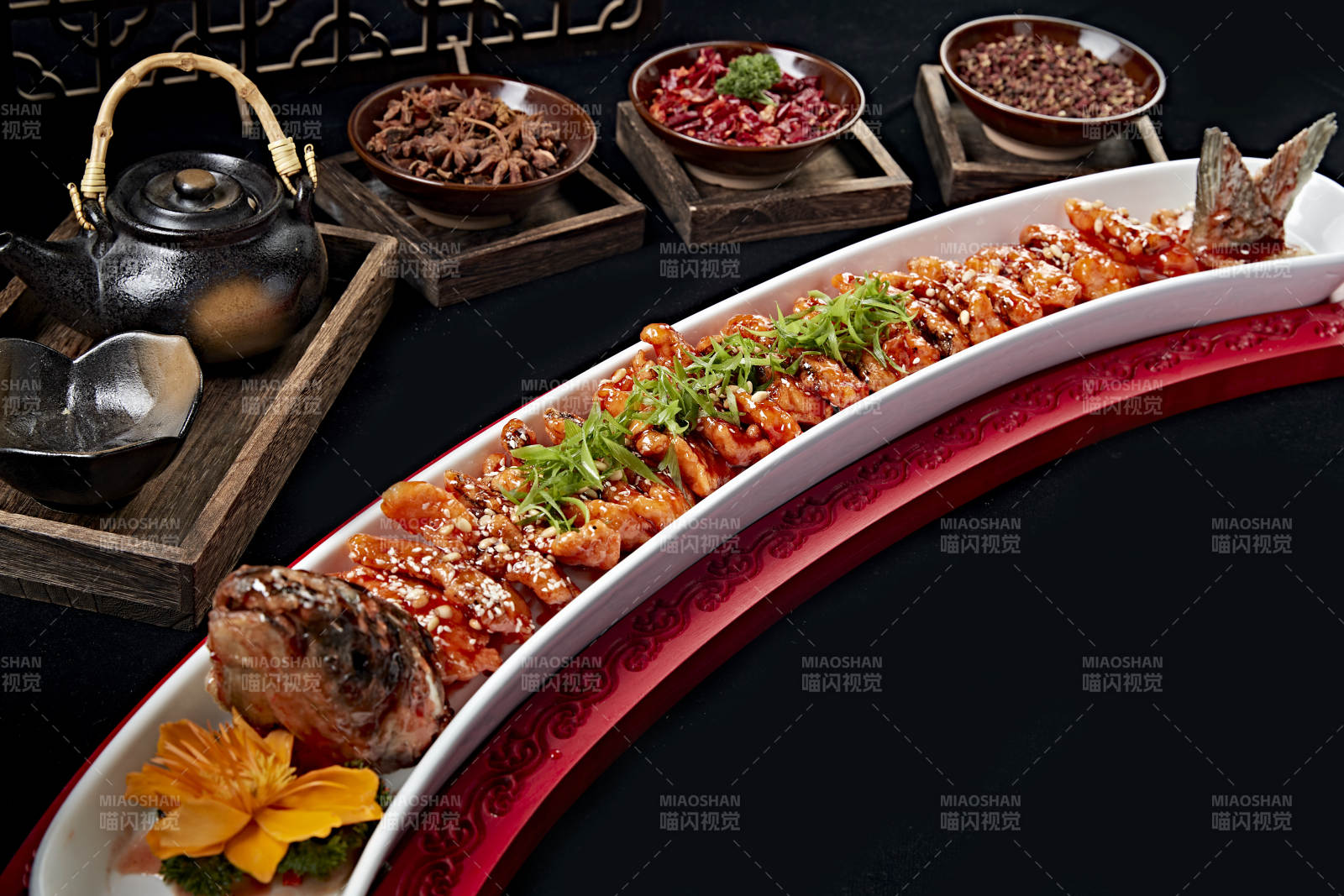 油炸糖醋鲈鱼段