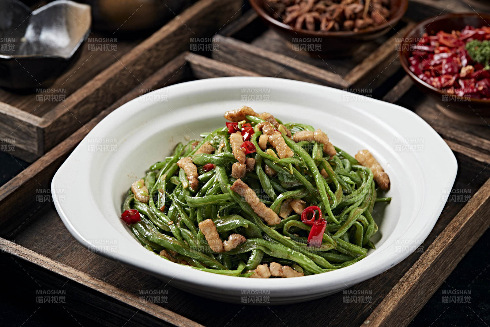 辣炒肉絲豇豆角