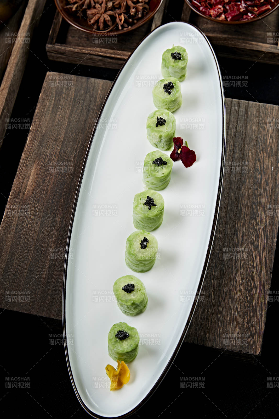 黑松露水煮包菜卷