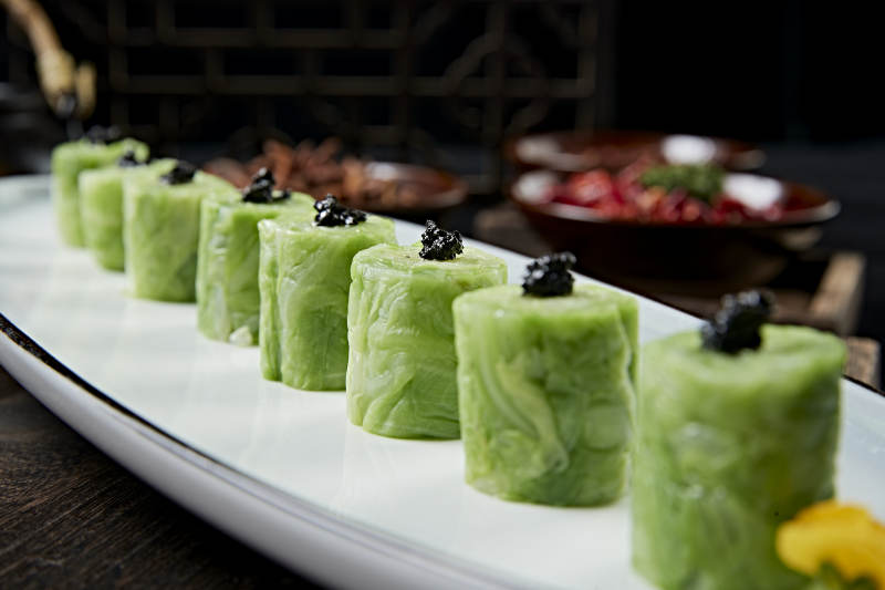 黑松露水煮包菜卷