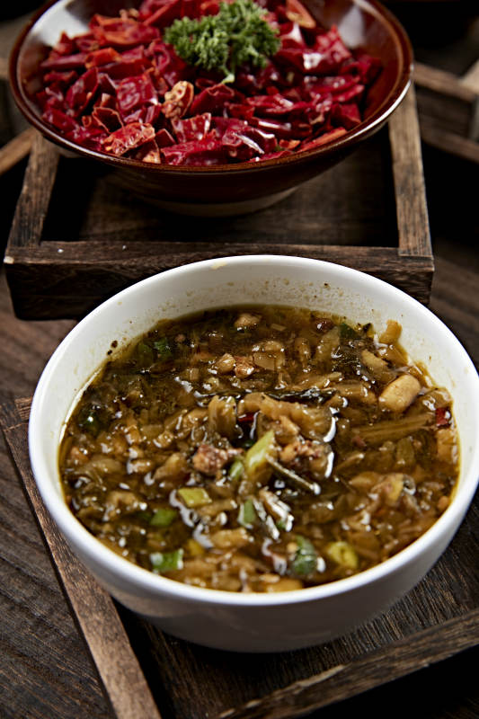 雪菜肉沫黄花卤