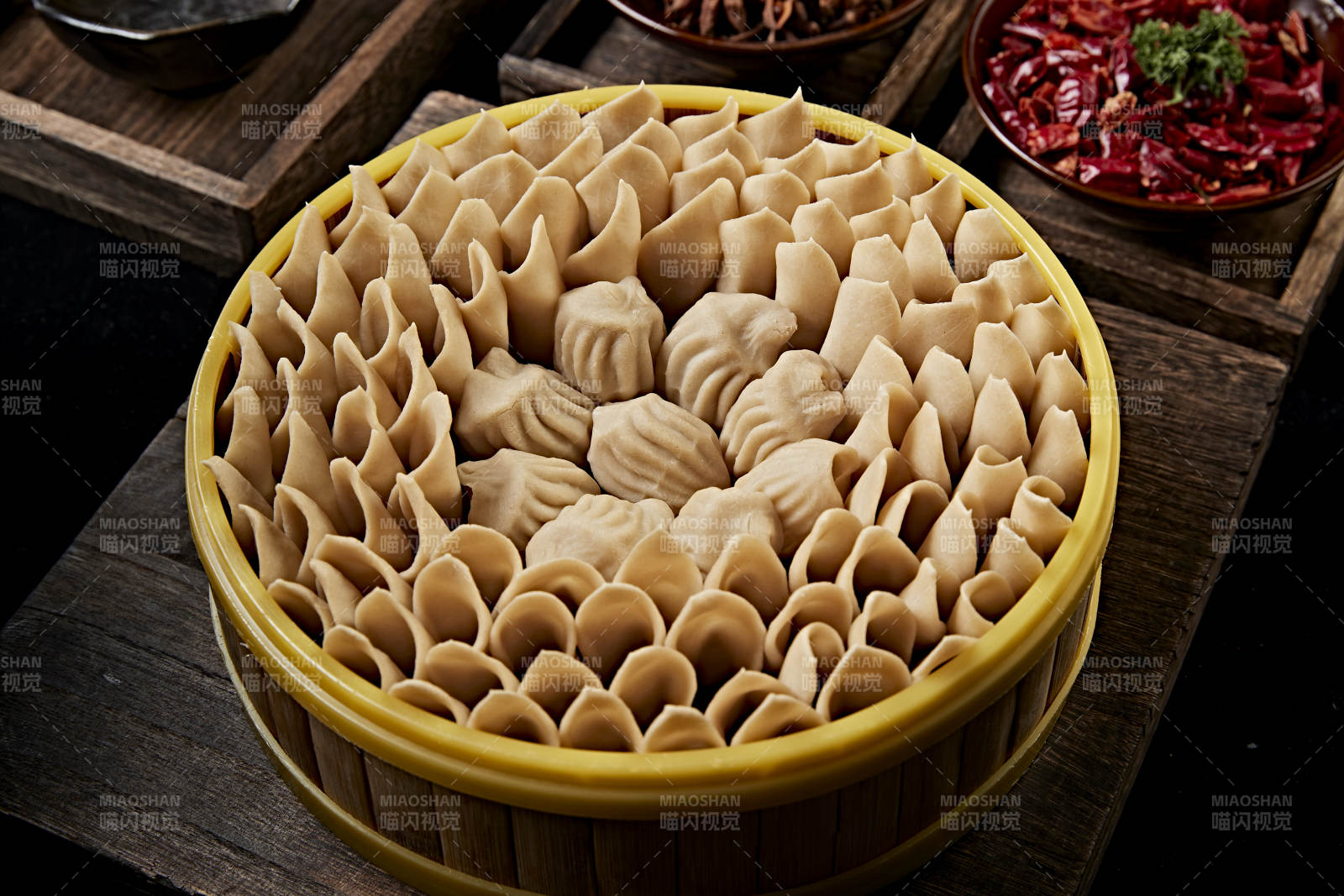 张家口地区特色美食坝上莜面组合餐