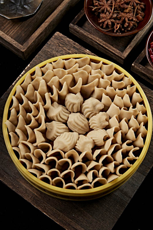 張家口地區特色美食壩上莜面組合餐