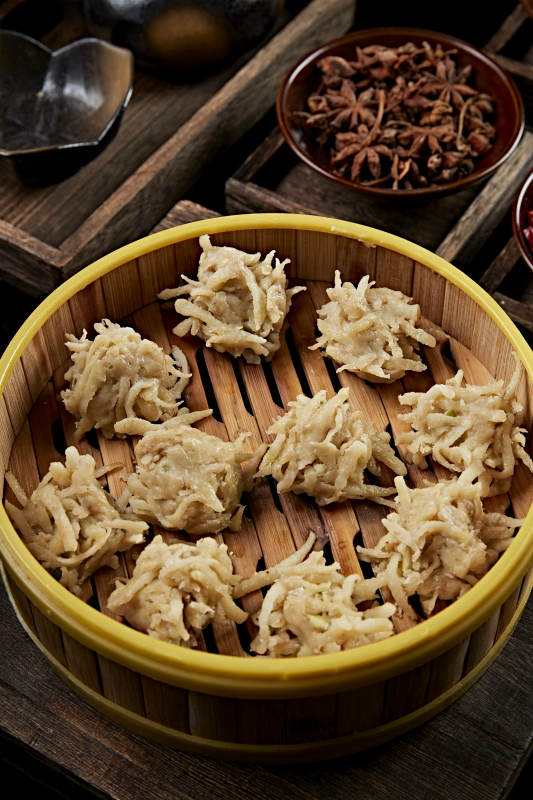 張家口地區特色美食壩上莜面組合餐