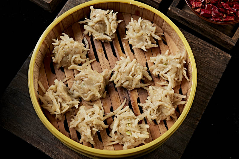 張家口地區特色美食壩上莜面組合餐