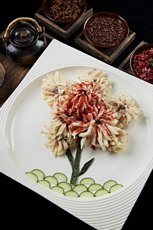 油炸浇汁狮子鱼