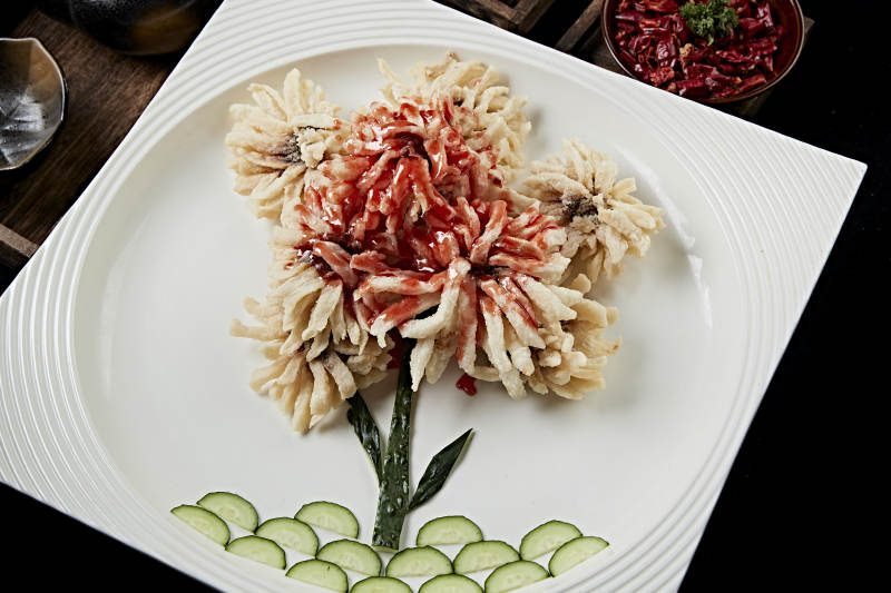 油炸浇汁狮子鱼