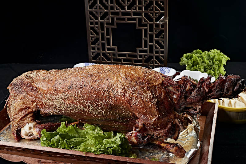 蒙古族炭烤羊排