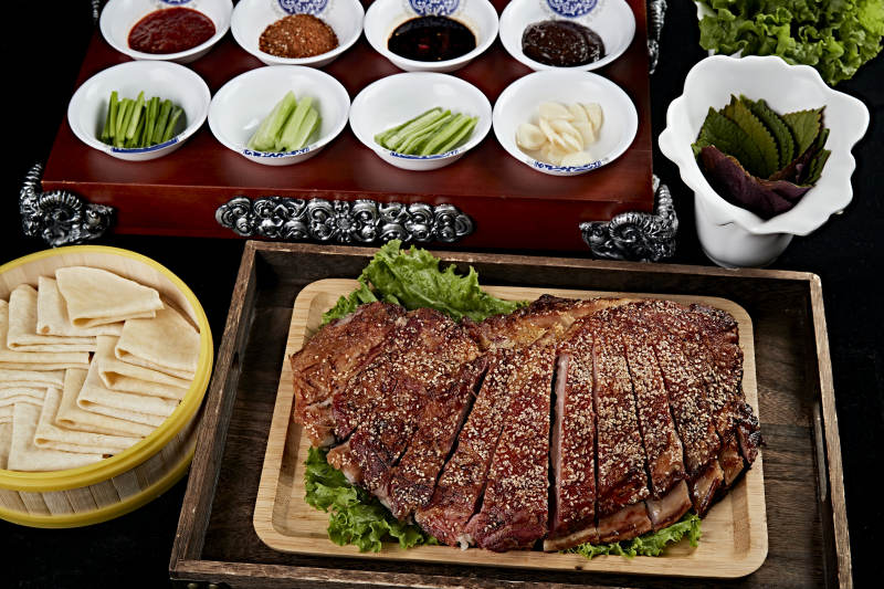 蒙古族炭烤羊排