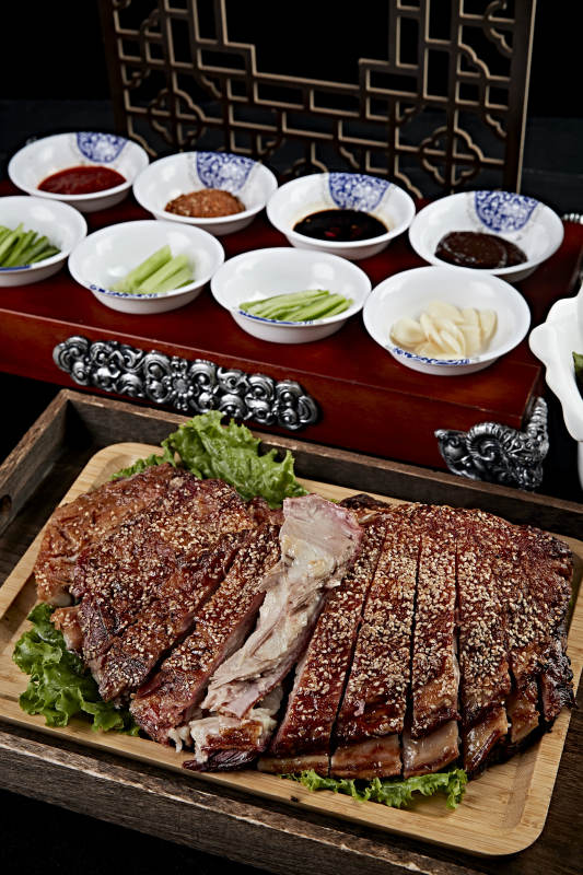 蒙古族炭烤羊排