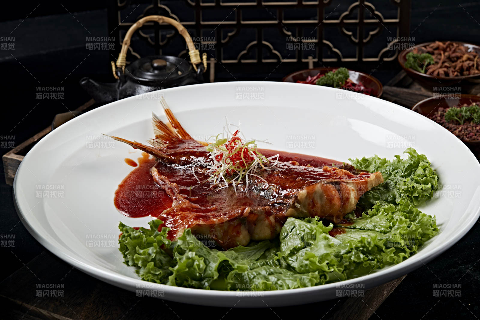 澆汁紅燒大魚尾