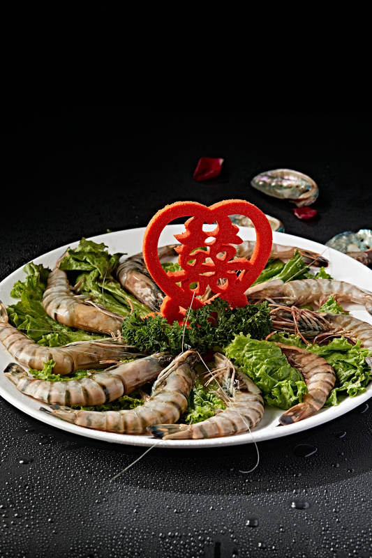 清蒸泰国黑虎虾