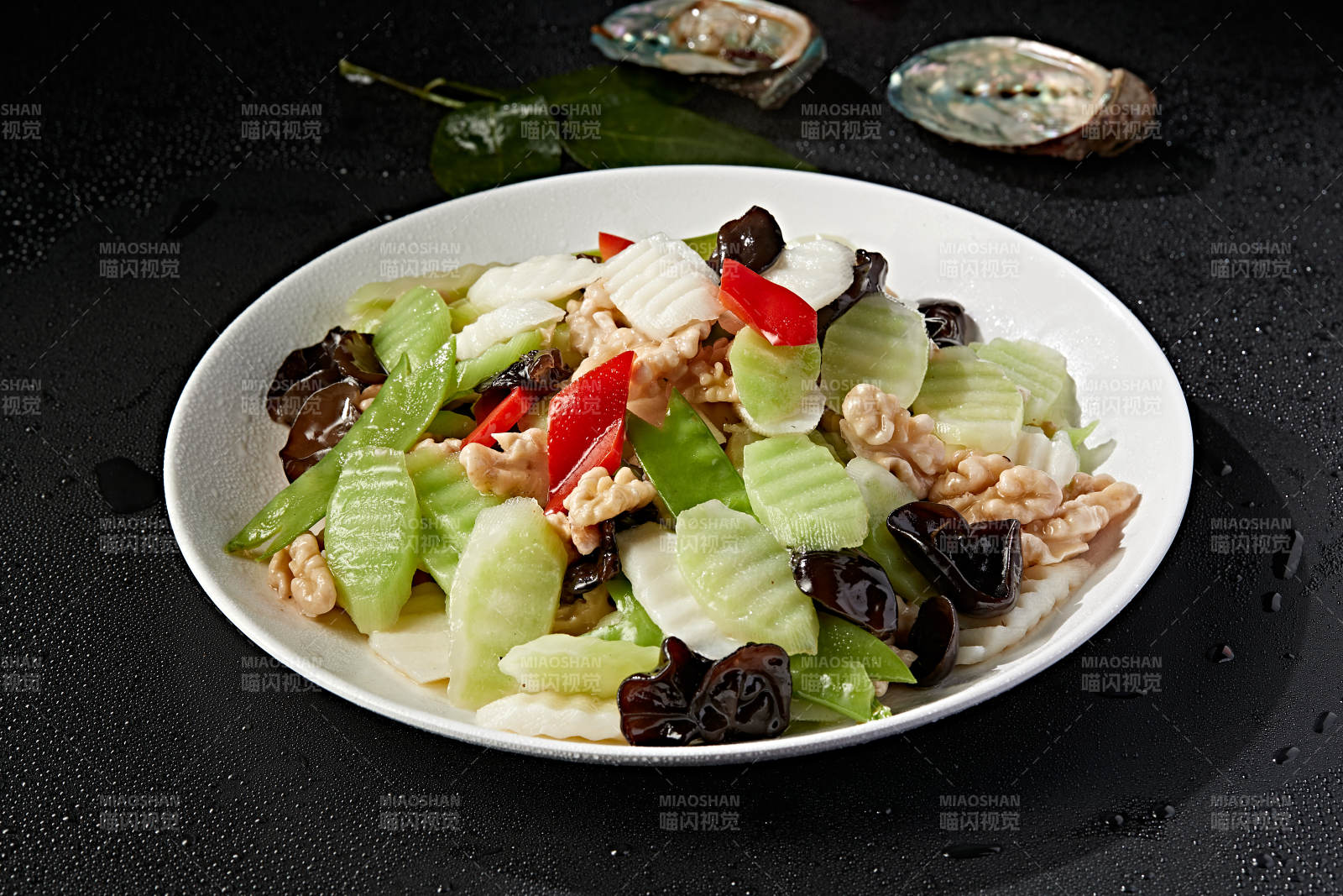 粤式小炒荷塘月色