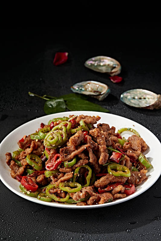 双椒小炒孜然羊肉