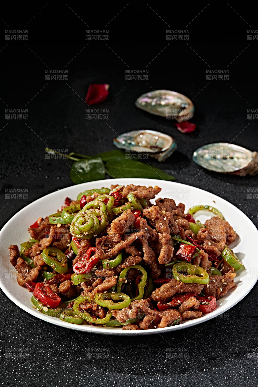 雙椒小炒孜然羊肉