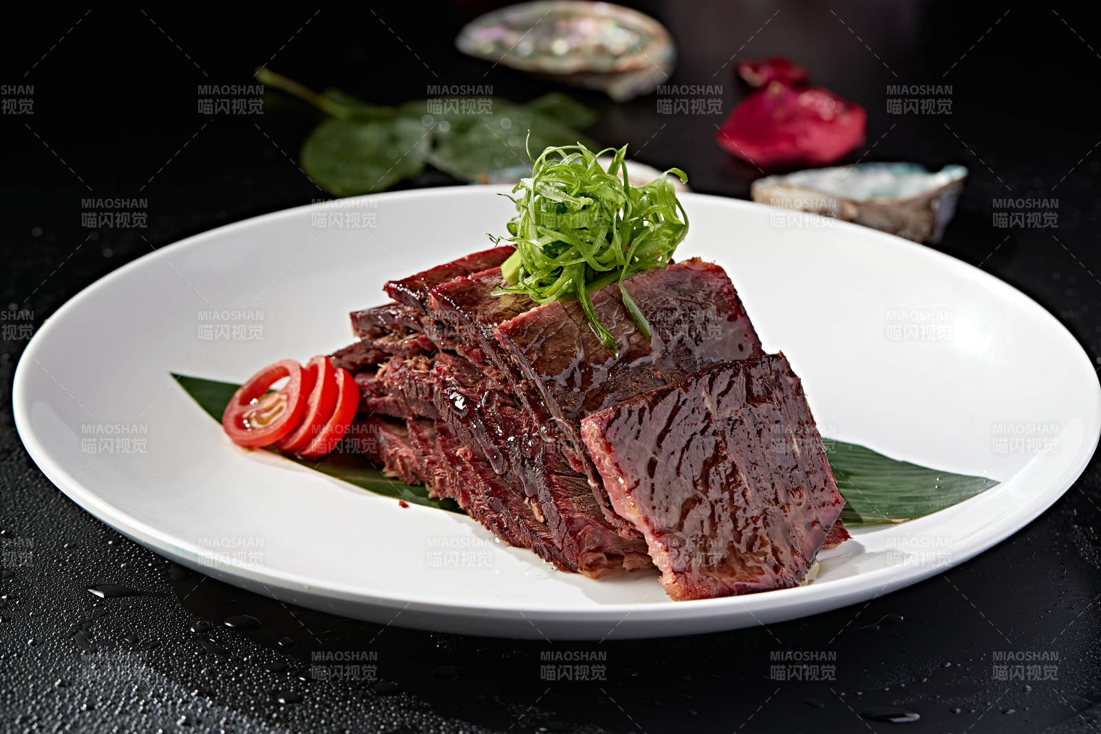 五香醬牛肉切片