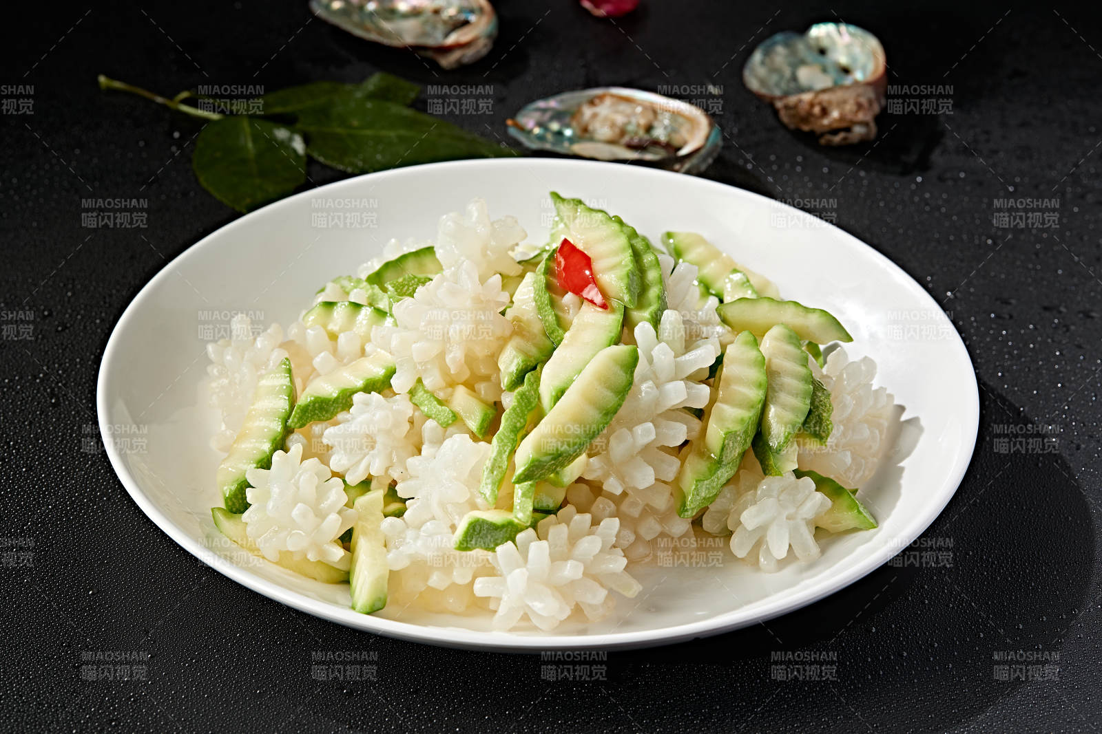 西葫芦小炒鱿鱼身