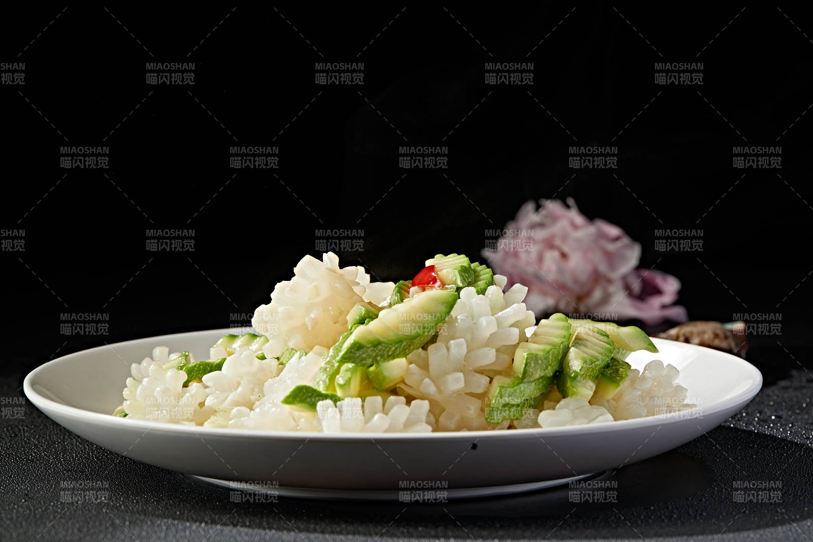 西葫芦小炒鱿鱼身