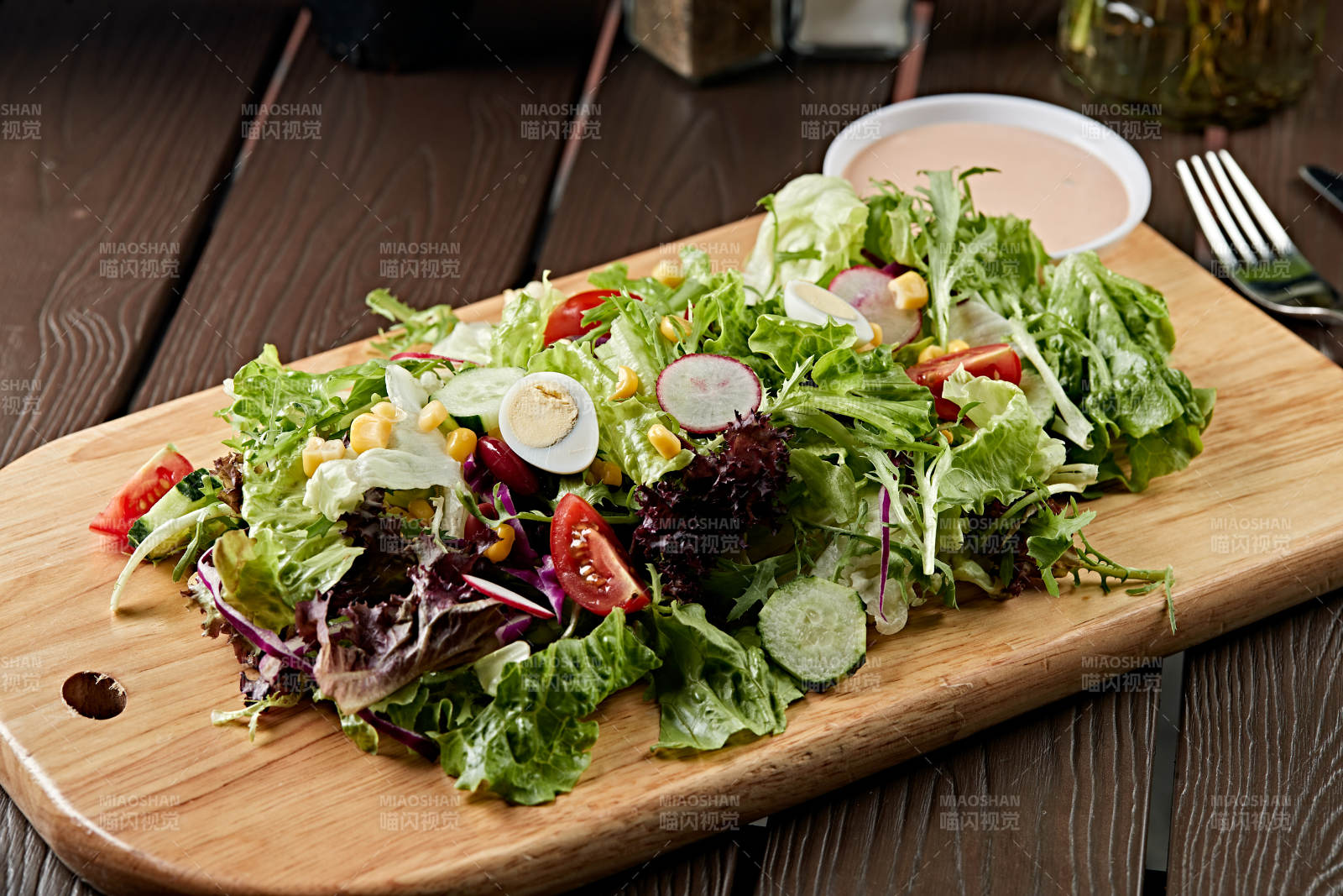 纯素健康营养轻食沙拉