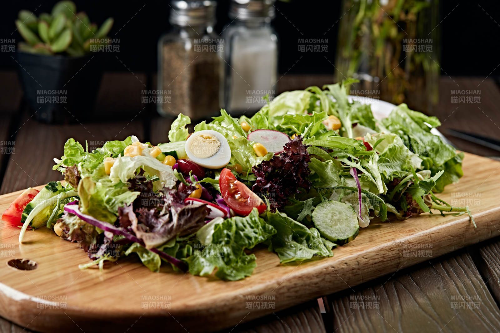 纯素健康营养轻食沙拉