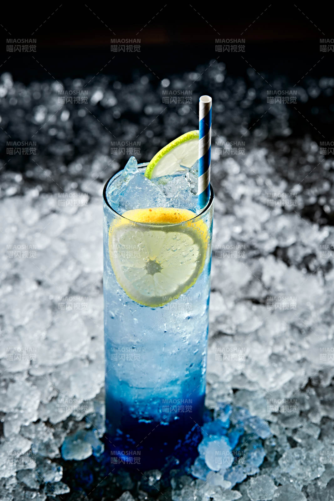 調(diào)制含酒精類飲品藍橙伏特加