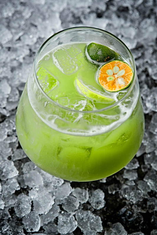 調制含酒精類飲品青檸蘇打水金酒綠薄荷