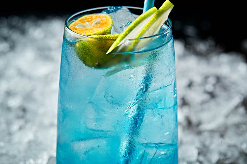 調制含酒精類飲品冰爽蘇打藍橙薄荷