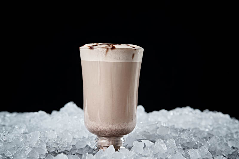 美式拉花卡布奇诺咖啡