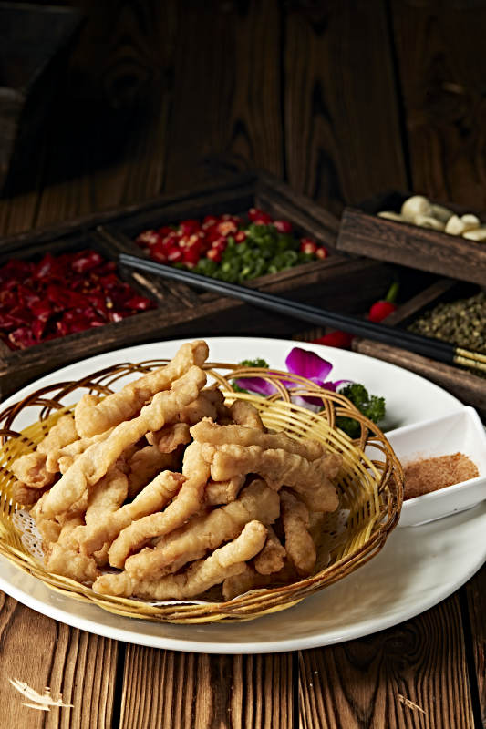 椒盐香炸小酥肉