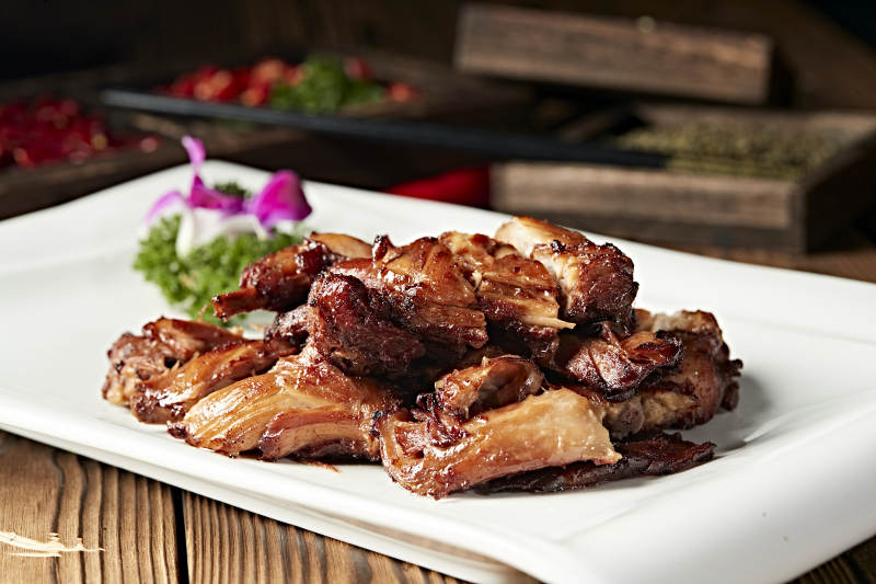 分切香酥炭烤兔