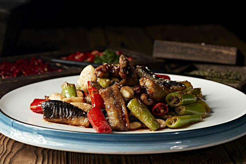 蒜香杭椒爆鳝鱼