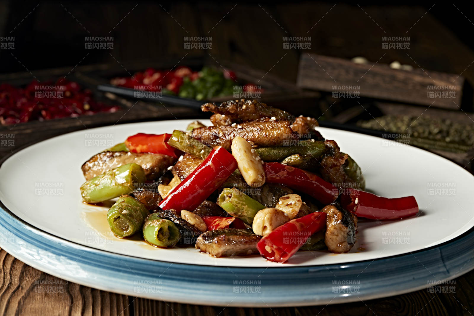 蒜香杭椒爆鳝鱼