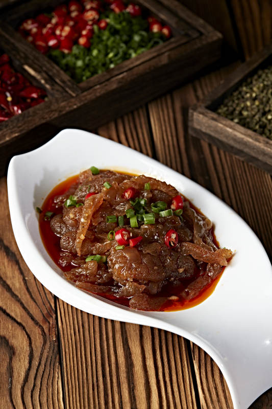 红油凉拌老醋蛰头